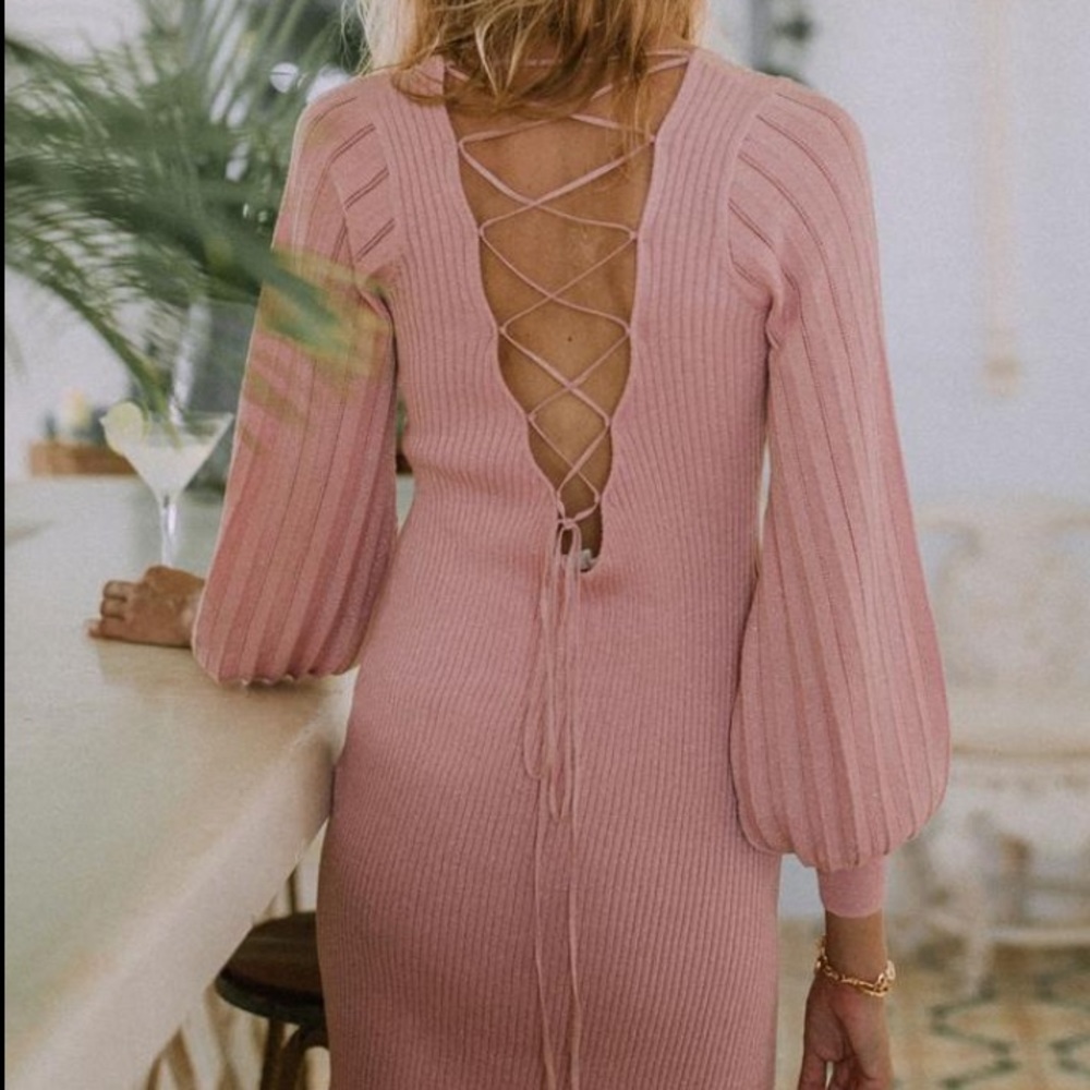 Spell Margot Knit Mini Dress - Picture 3 of 15